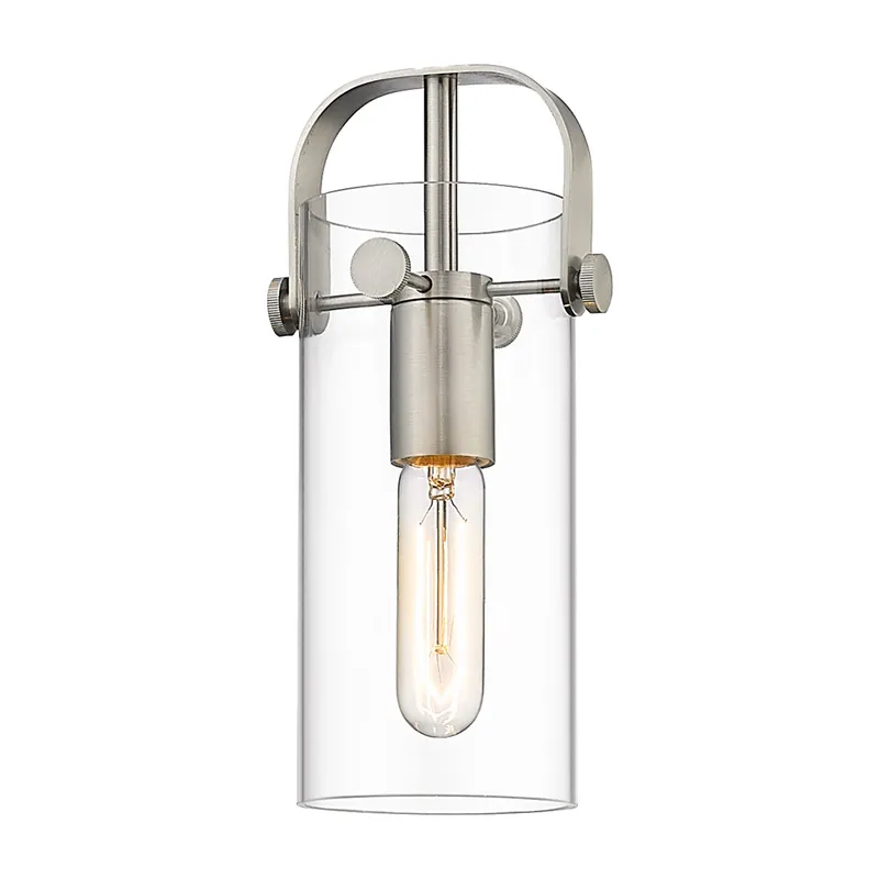 Downtown Urban Glass Cylinder 7 Inch — Modern Lights LED Pendant Lights  