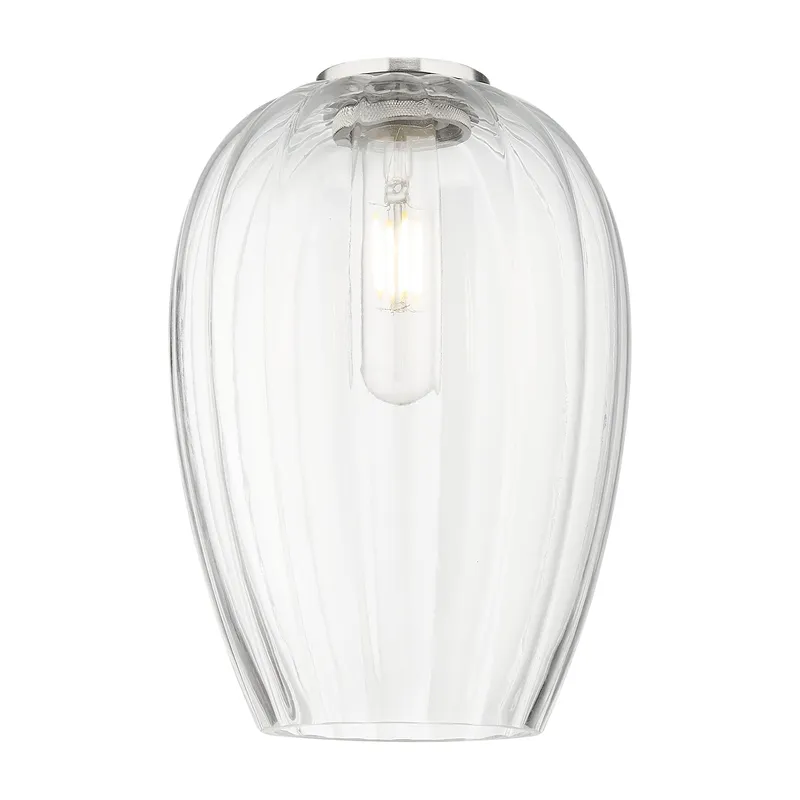Ballston Glass 6.25 Inch Diameter 8.75 Inch Height — Modern Lights LED Pendant Lights  