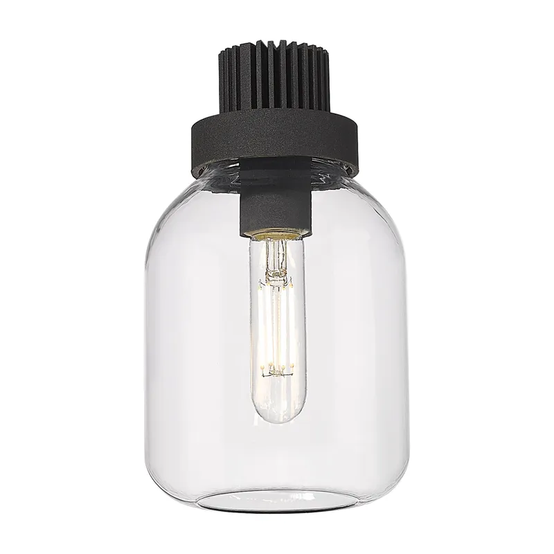 Downtown Urban Glass Cylinder Shade — Modern Lights LED Pendant Lights  