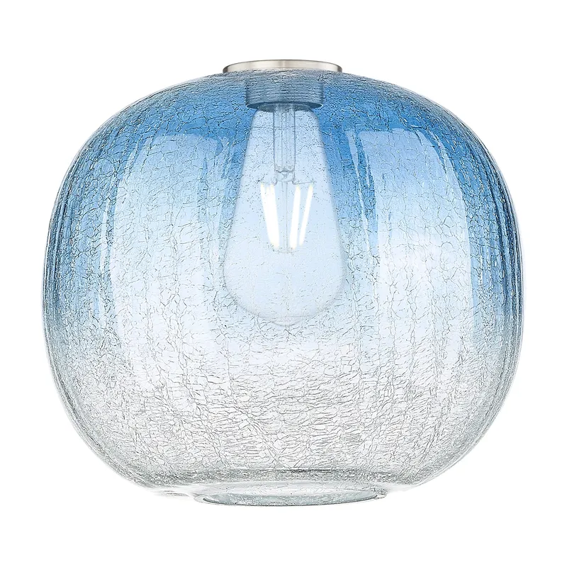 Ballston Glass 10.5 Inch Industrial Style — Modern Lights LED Pendant Lights  