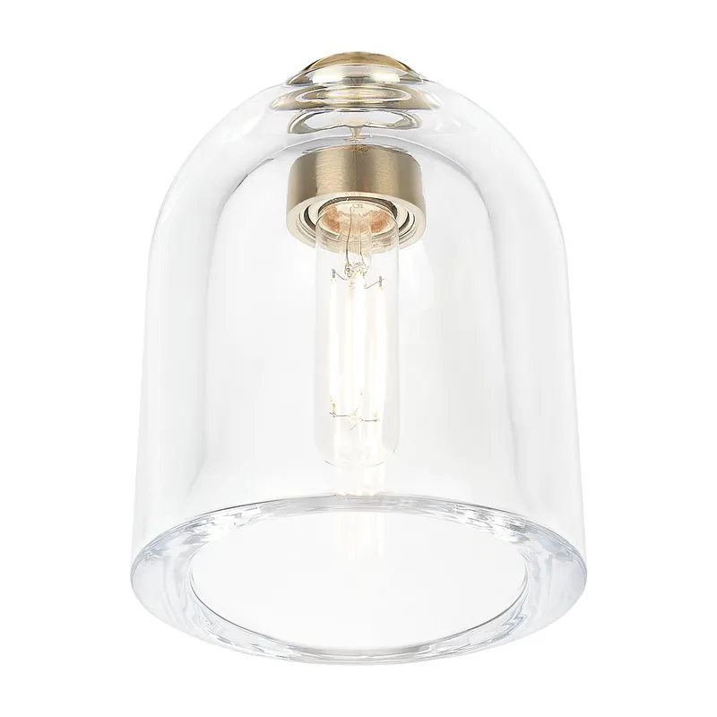 Downtown Urban Glass Brass Finish 6 Inch — Modern Lights LED Pendant Lights  