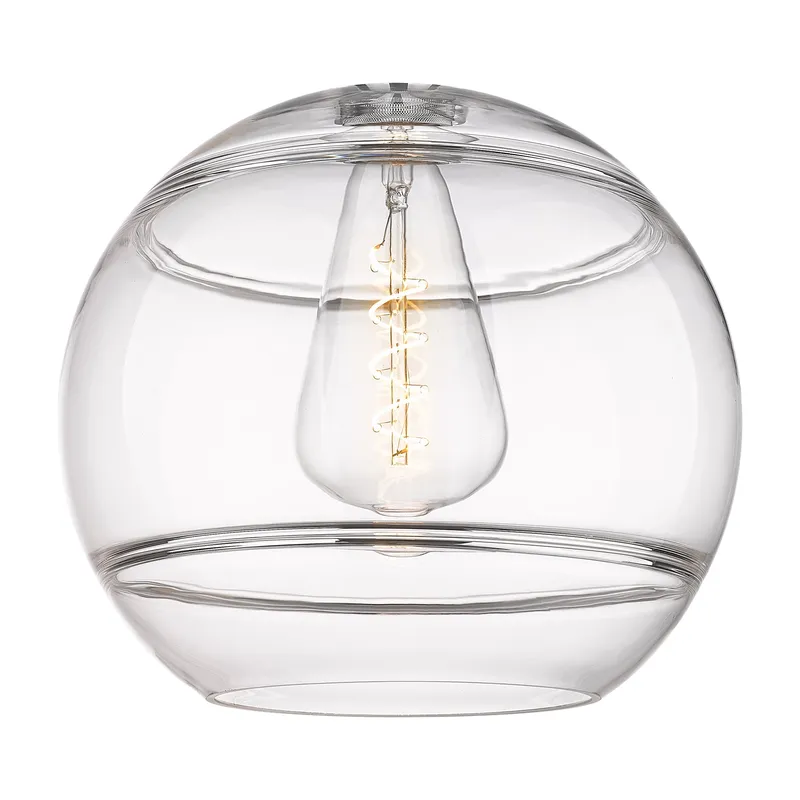 Ballston Glass 12 Inch Art Deco Fixture — Modern Lights LED Pendant Lights  