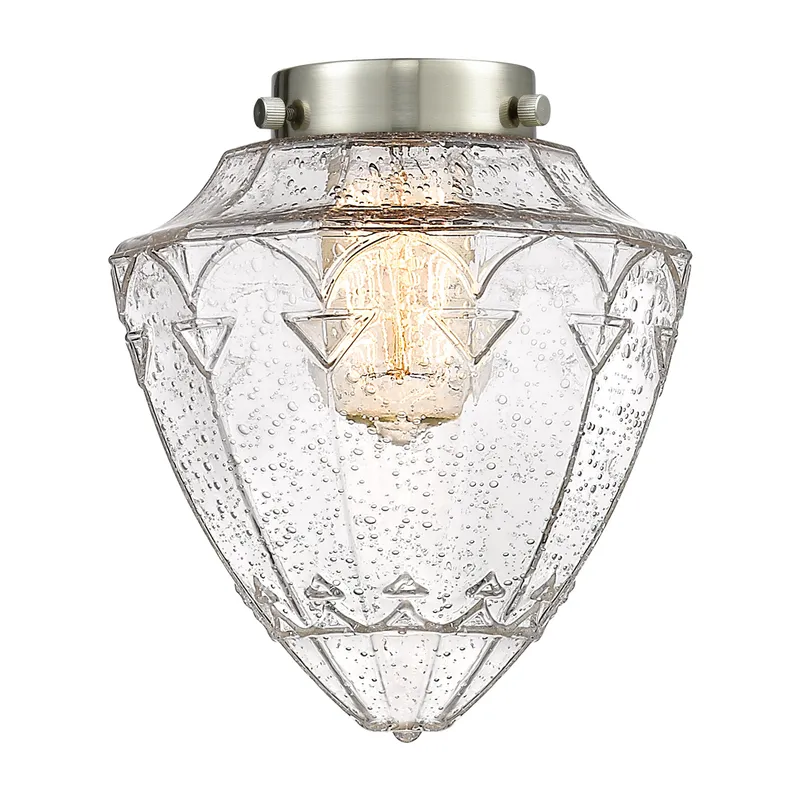 Franklin Restoration Glass Steel 7 Inch — Modern Lights LED Pendant Lights  