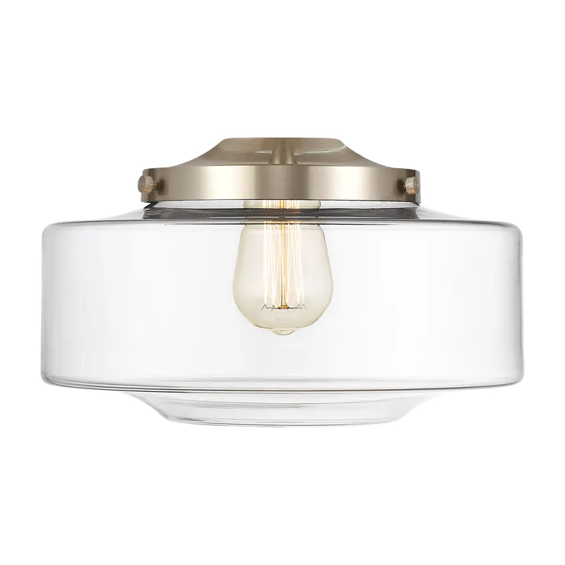 Franklin Restoration Glass Steel — Modern Lights LED Pendant Lights  