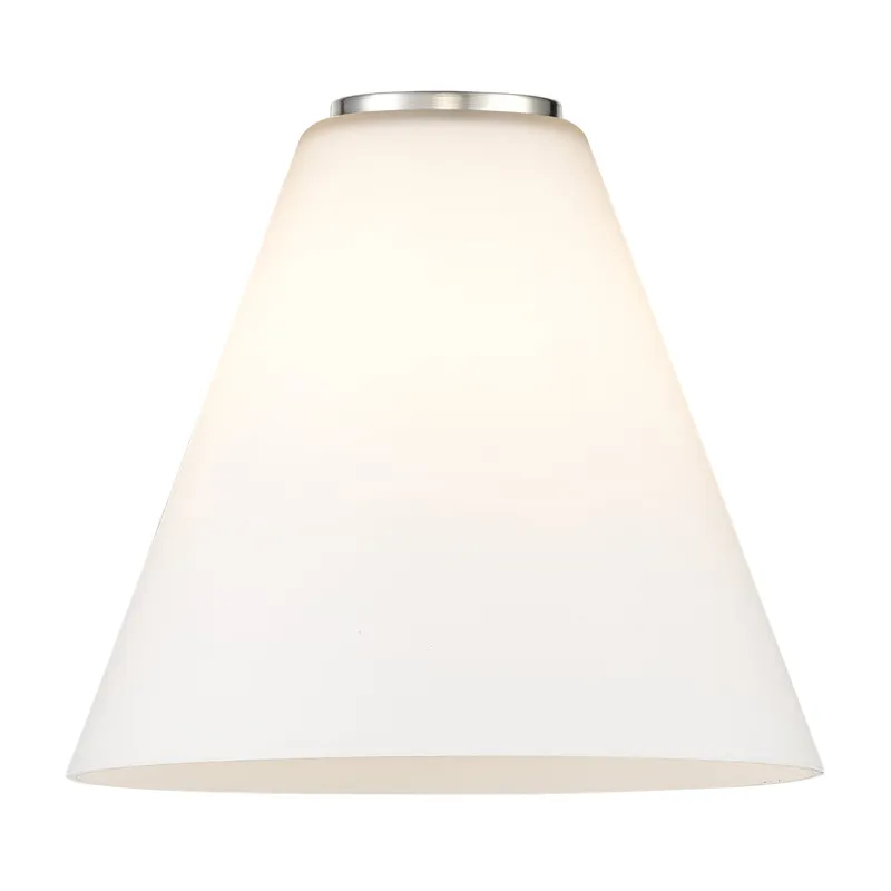 Ballston Glass Steel 8 Inch Diameter — Modern Lights LED Pendant Lights  