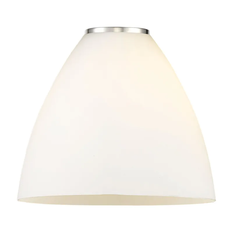 Ballston Glass 7.5 Inch Steel Modern Design — Modern Lights LED Pendant Lights  