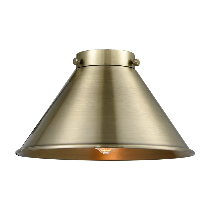 Franklin Restoration Antique Brass Metal Shade — Modern Lights LED Pendant Lights  
