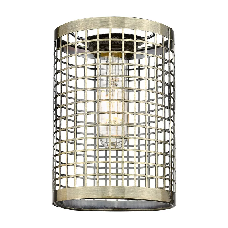 Downtown Urban Metal Shade Antique Brass Steel — Modern Lights LED Pendant Lights  