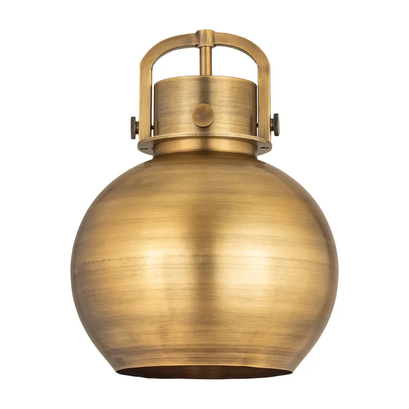 Downtown Urban Metal Shade Brushed Brass — Modern Lights LED Pendant Lights  
