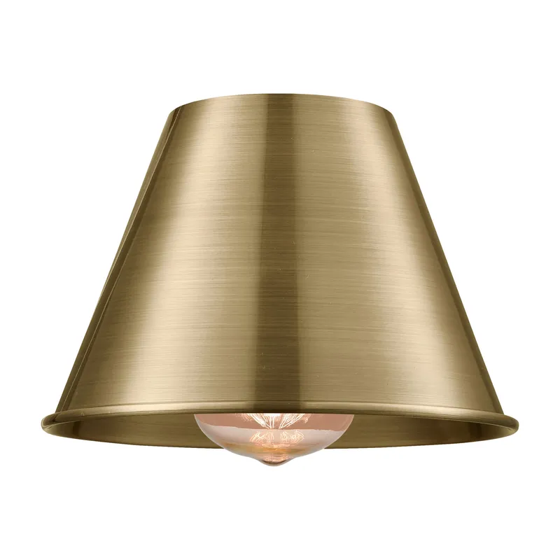 Ballston Metal Shade Antique Brass Finish — Modern Lights LED Pendant Lights  