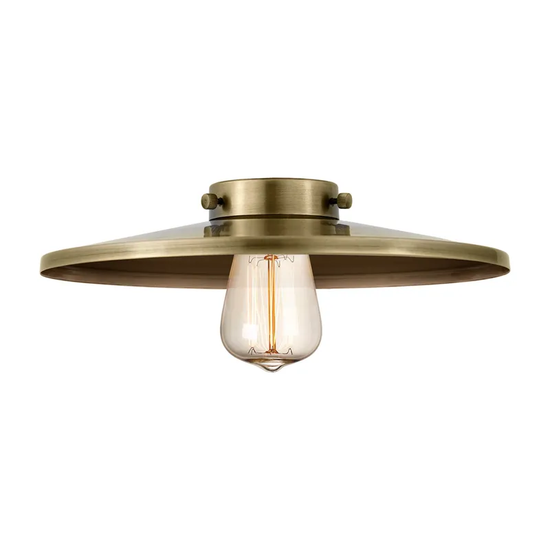 Franklin Restoration Antique Brass Finish — Modern Lights LED Pendant Lights  
