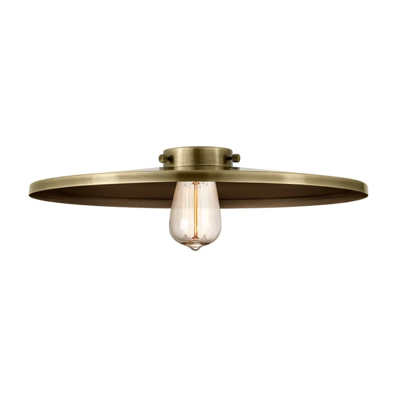 Franklin Restoration Steel 16 Inch Shade — Modern Lights LED Pendant Lights  