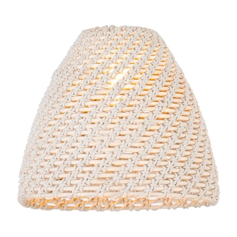 Ballston Natural Fiber Shade Rustic Lodge Style — Modern Lights LED Pendant Lights  