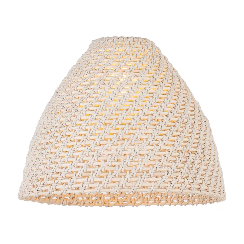 Ballston Natural Fiber Shade 15.75 Inch — Modern Lights LED Pendant Lights  