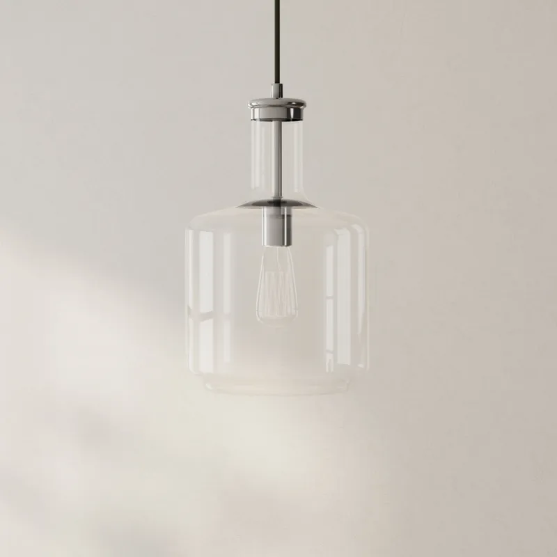 Latrobe Collection One-Light Clear Glass Pendant Light P500230 — Progress Lighting LED Landscape Lights  