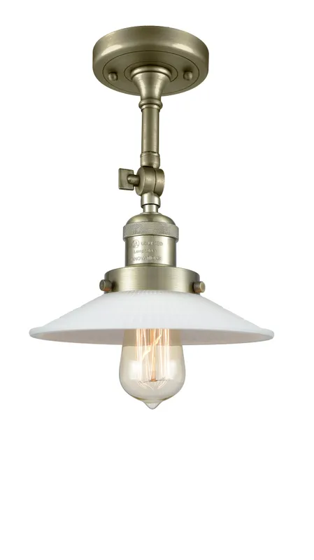 Franklin Restoration Semi-Flush Mount Matte White — Modern Lights LED Ceiling Lights  