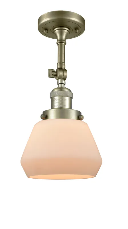 Franklin Semi-Flush Mount Brushed Nickel Steel — Modern Lights LED Ceiling Lights  