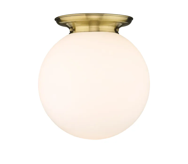 Essex Flush Mount Satin Nickel Brass — Modern Lights LED Ceiling Lights  