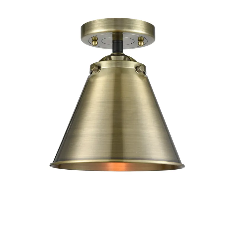 Nouveau Semi-Flush Mount Brushed Nickel — Modern Lights LED Ceiling Lights  