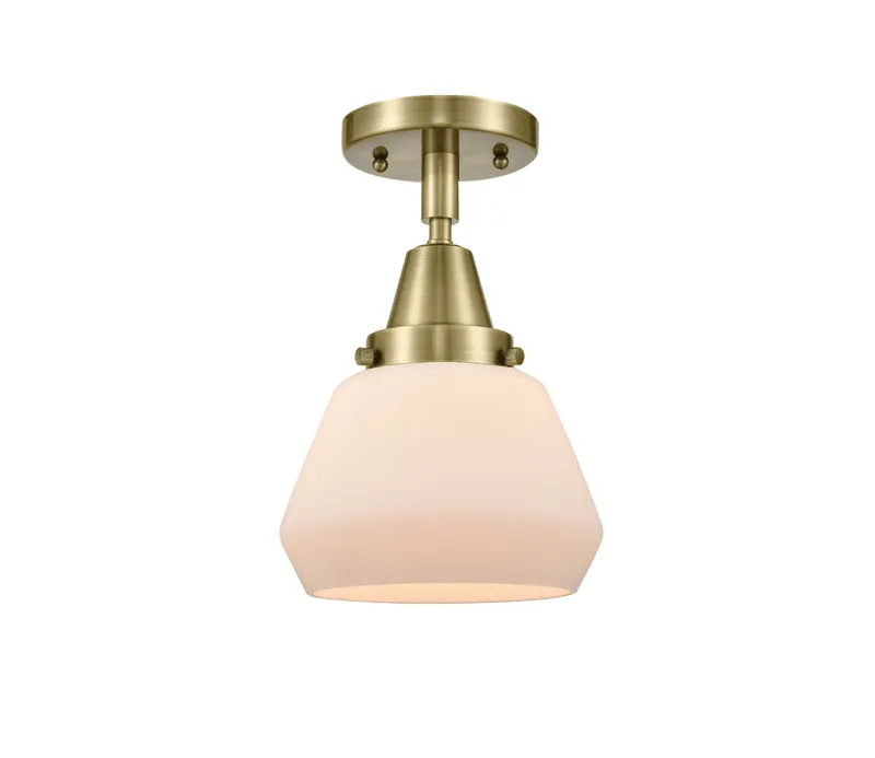 Caden Semi-Flush Mount Brushed Nickel — Modern Lights LED Ceiling Lights  