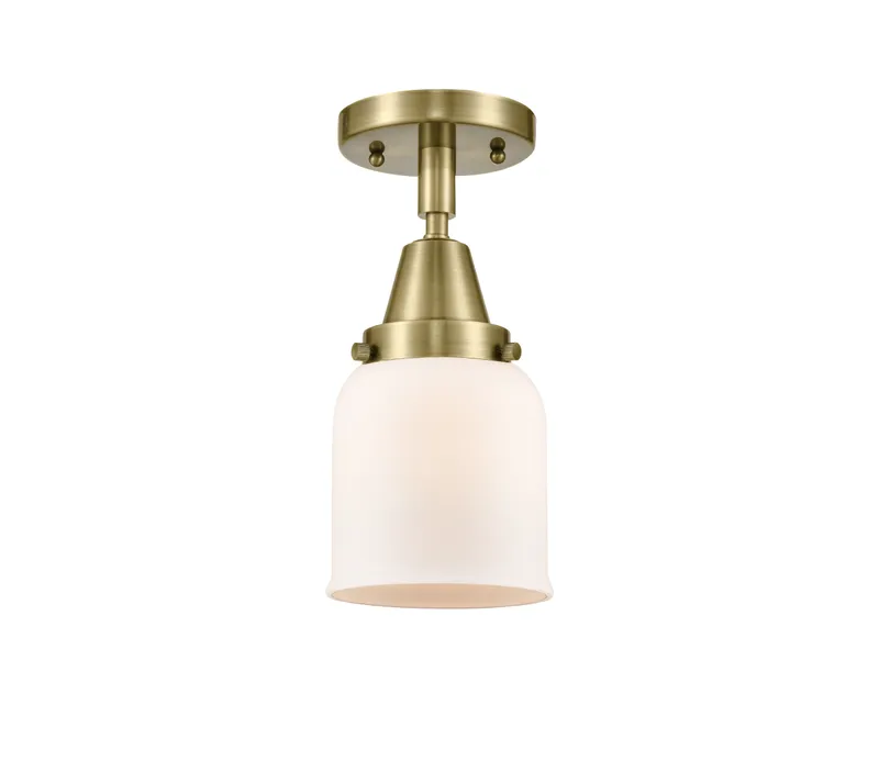 Caden Semi-Flush Mount Satin Nickel 12" — Modern Lights LED Ceiling Lights  