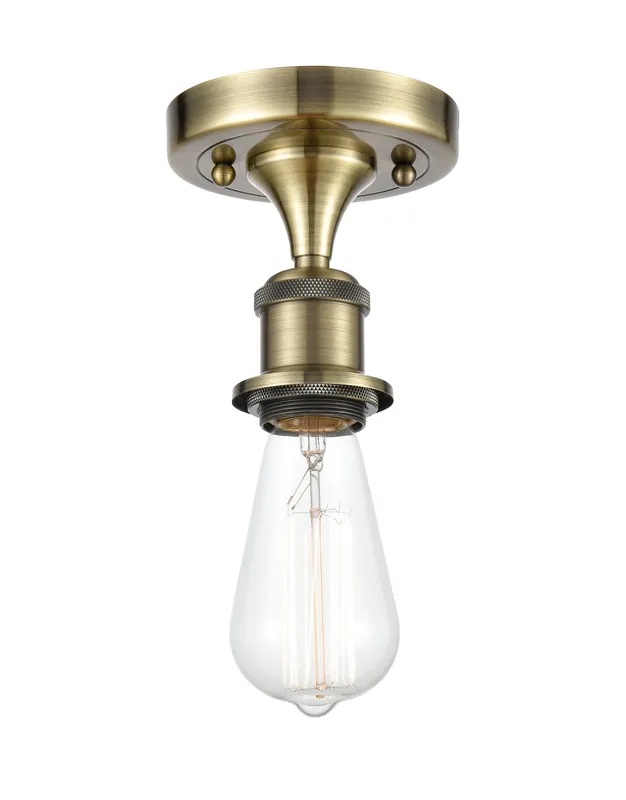 Ballston Flush Mount Polished Chrome Steel — Modern Lights LED Ceiling Lights  
