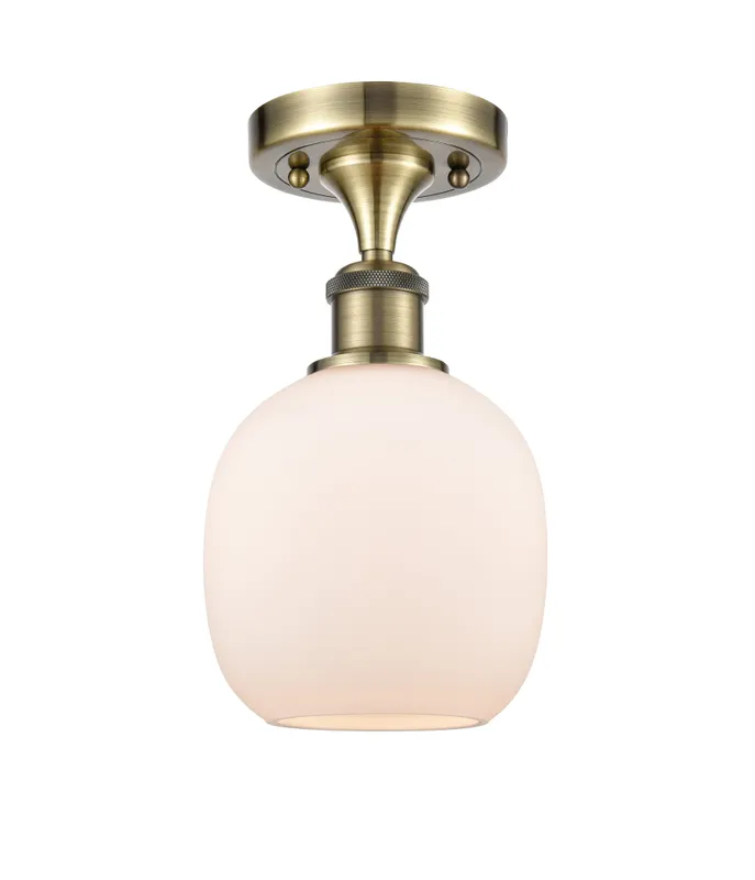Ballston Semi-Flush Mount Polished Chrome — Modern Lights LED Ceiling Lights  