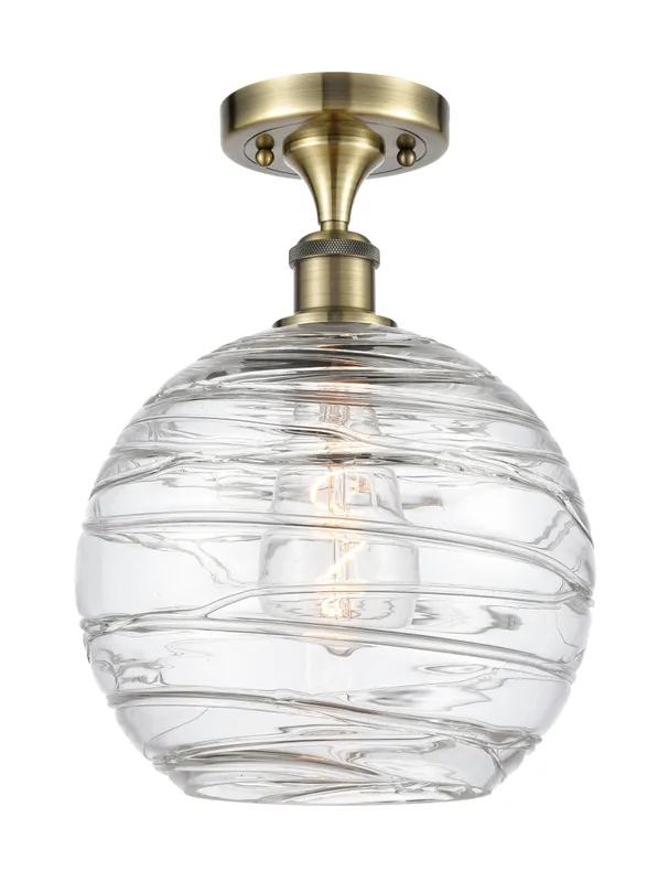 Ballston Semi-Flush Mount White Finish — Modern Lights LED Ceiling Lights  