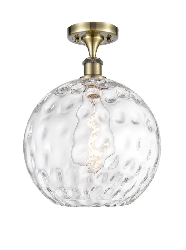 Ballston Semi-Flush Mount Chrome Glass — Modern Lights LED Ceiling Lights  