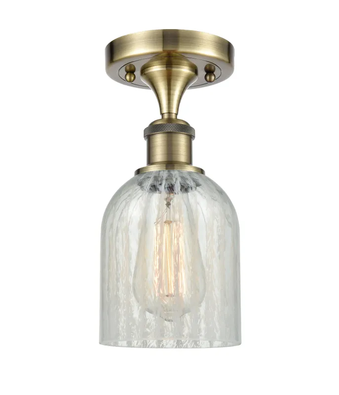 Ballston Semi-Flush Mount | Handcrafted Glass Shade — Modern Lights LED Ceiling Lights  