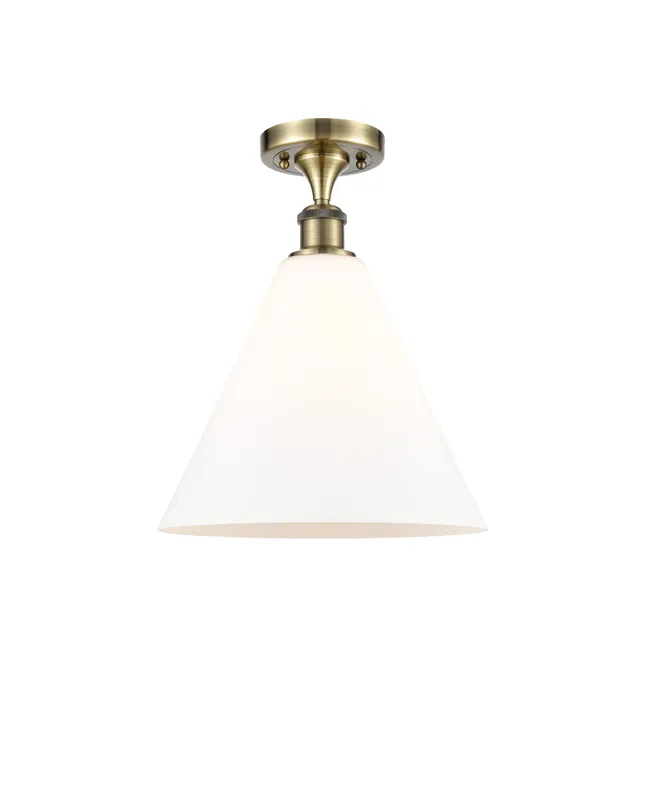 Ballston Semi-Flush Mount Chrome Finish — Modern Lights LED Ceiling Lights  