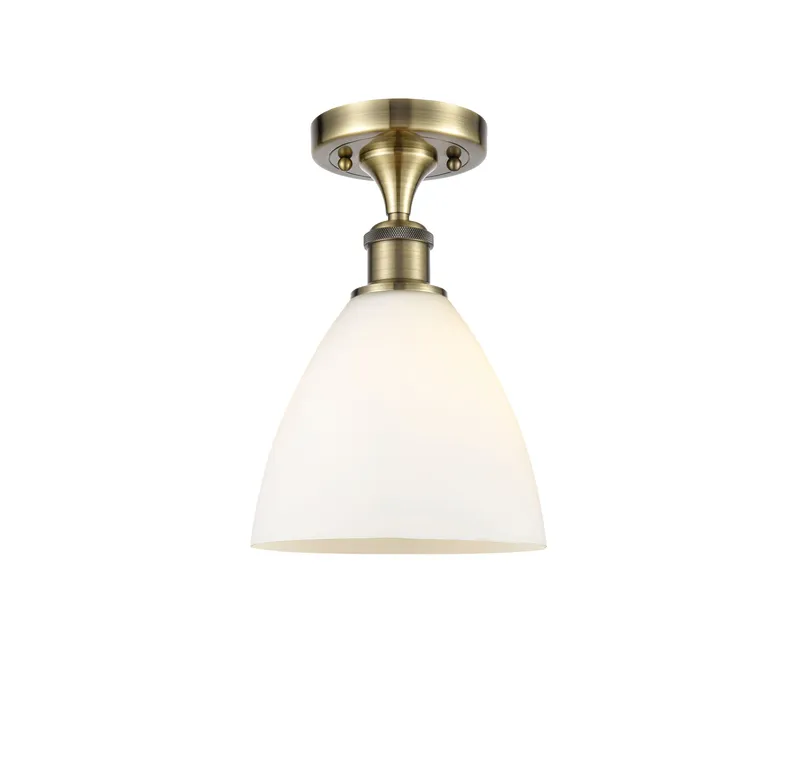 Ballston Semi-Flush Mount Seedy Glass — Modern Lights LED Ceiling Lights  