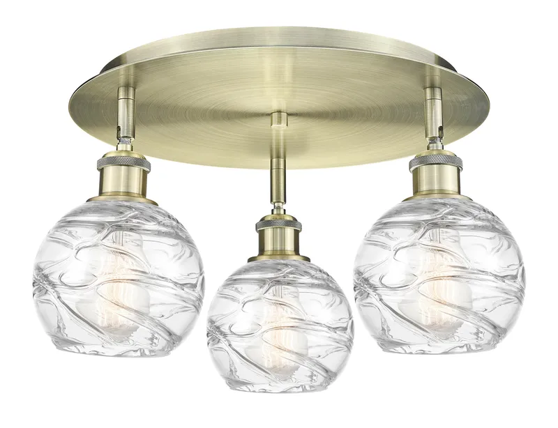 Ballston Semi-Flush Mount Satin Nickel Finish — Modern Lights LED Ceiling Lights  