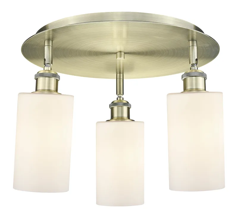 Ballston Semi-Flush Satin Nickel Brass — Modern Lights LED Ceiling Lights  