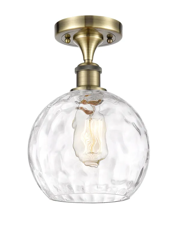 Edison Semi-Flush Mount Brushed Nickel 6 — Modern Lights LED Ceiling Lights  