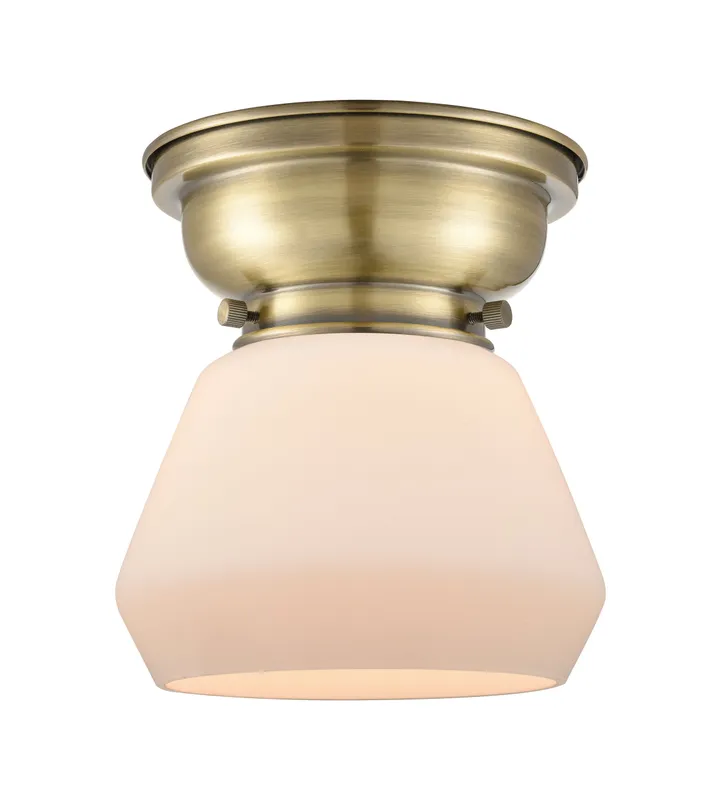 Franklin Flush Mount Satin Nickel Glass — Modern Lights LED Ceiling Lights  