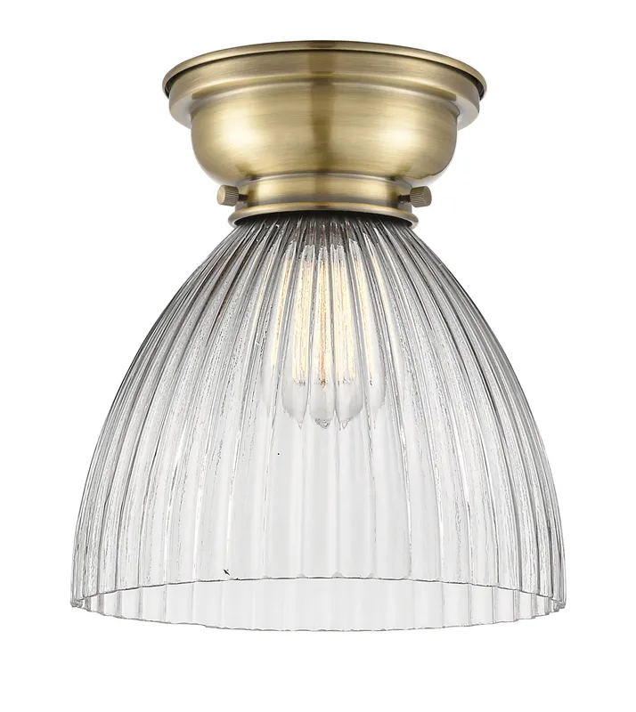Franklin Flush Mount Brushed Satin Nickel Glass — Modern Lights LED Ceiling Lights  