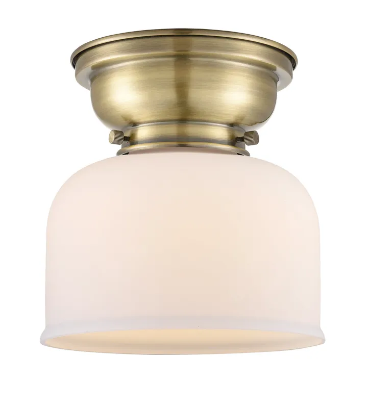 Franklin Flush Mount Glass Steel Design — Modern Lights LED Ceiling Lights  