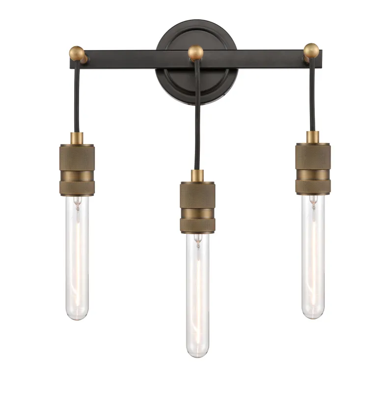 Ellis Bath Vanity Light Cast Brass Finish — Modern Lights LED Wall Lights  