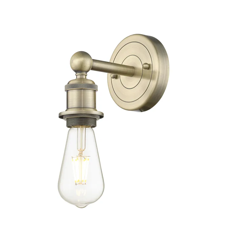 Ballston Bath Vanity Light Steel Finish — Modern Lights LED Wall Lights  