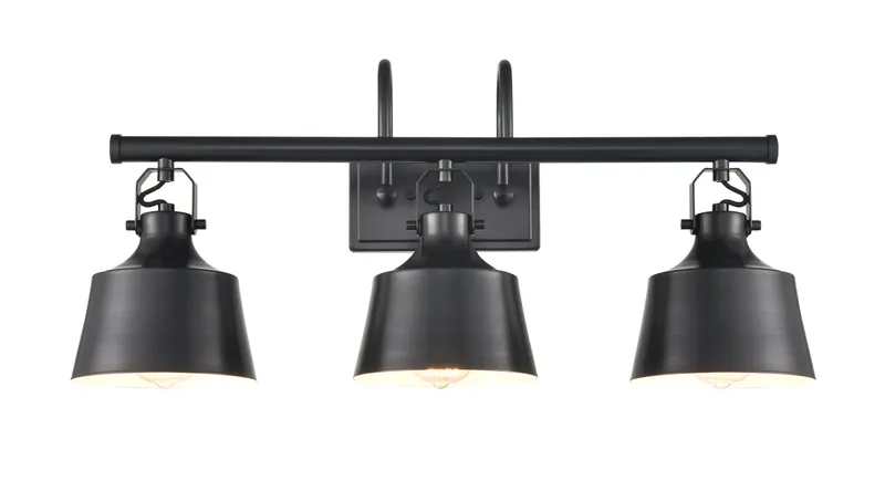 Auralume Industrial, Farmhouse, Restoration-Vintage Provin Bath Vanity Light — Modern Lights LED Wall Lights  