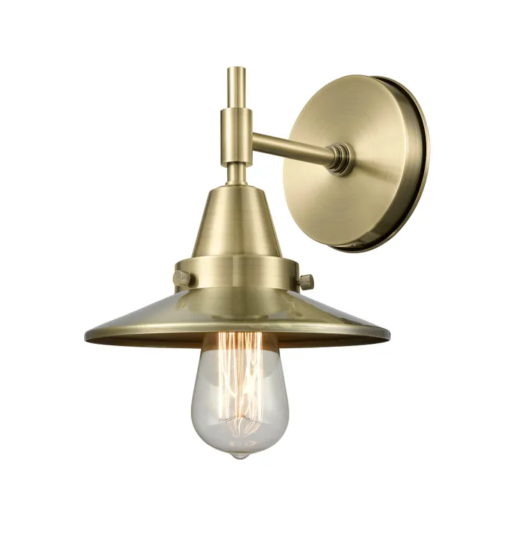 Caden Retro, Industrial Railroad Sconce — Modern Lights LED Wall Lights  