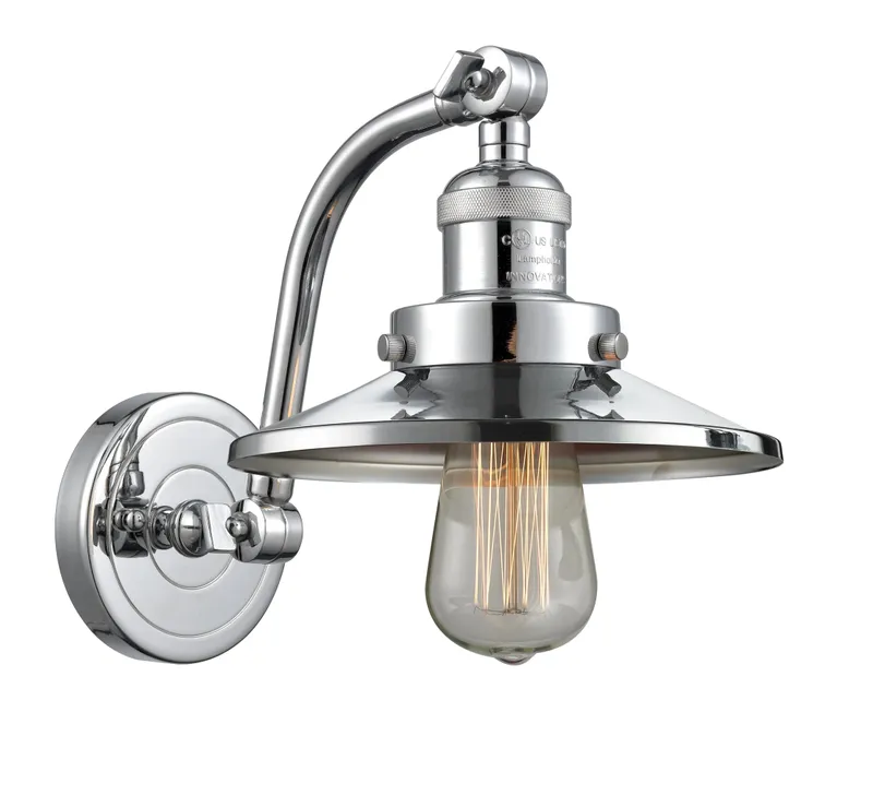 Franklin Restoration Traditional, Industrial, Farmhouse, Restoration-Vintage Railroad Sconce — Modern Lights LED Wall Lights  