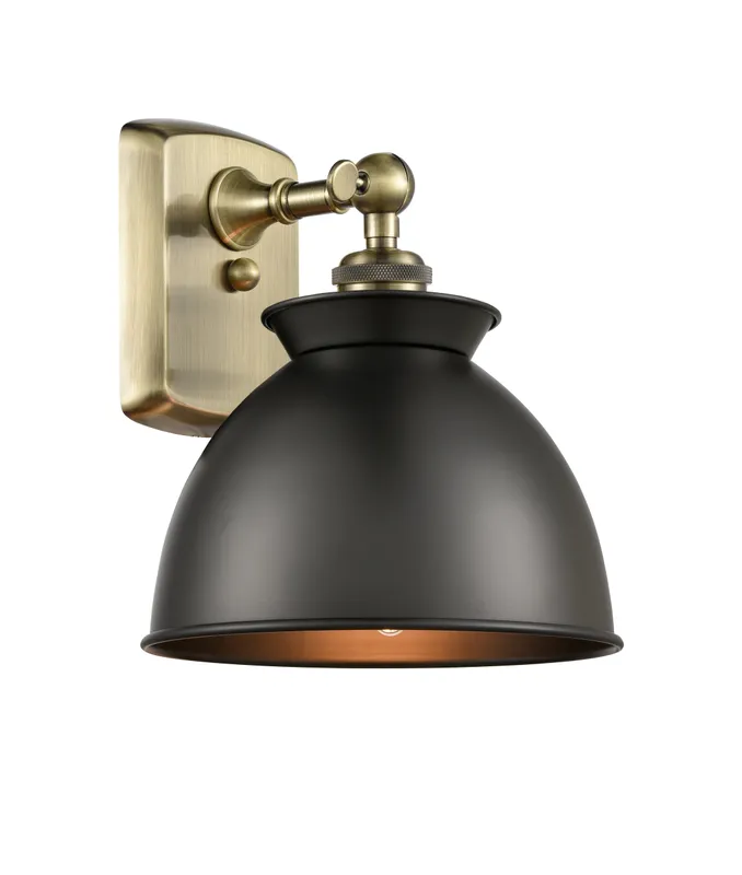 Ballston Industrial, Farmhouse, Restoration-Vintage Adirondack Sconce — Modern Lights LED Wall Lights  