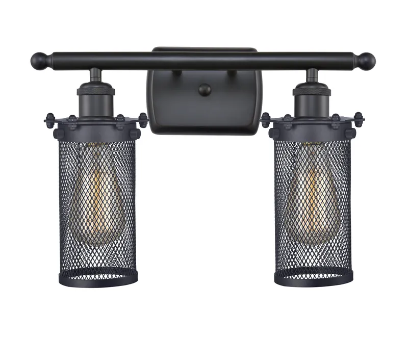 Austere Modern Contempo, Industrial, Restoration-Vintage Bleecker Bath Vanity Light — Modern Lights LED Wall Lights  