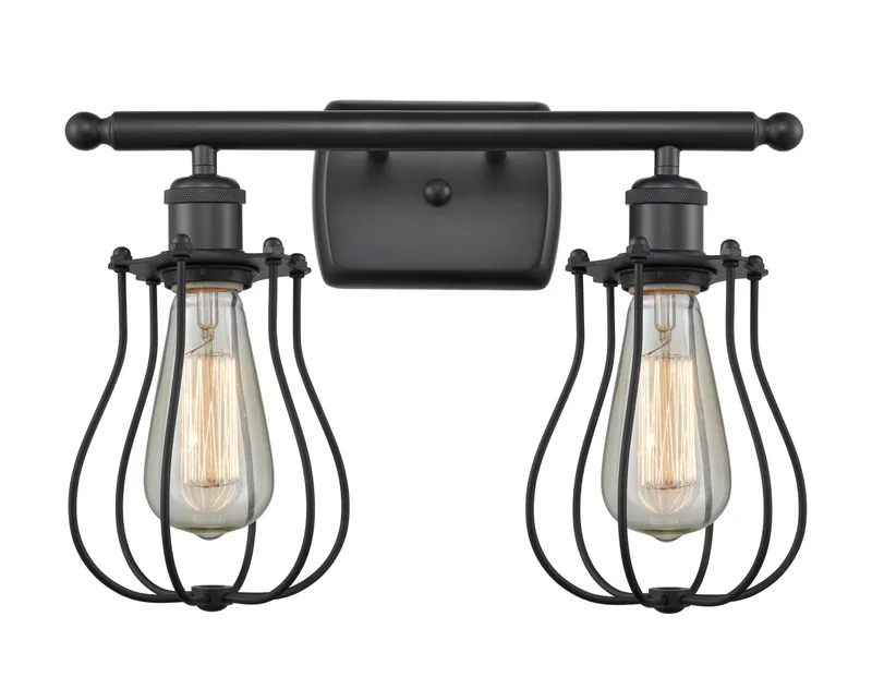 Ballston Industrial, Farmhouse, Restoration-Vintage, Traditional, Transitional  Muselet Bath Vanity Light — Modern Lights LED Wall Lights  
