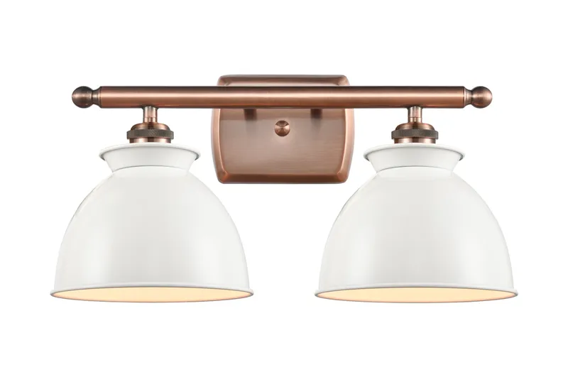 Ballston Industrial, Farmhouse, Restoration-Vintage Adirondack Bath Vanity Light — Modern Lights LED Wall Lights  