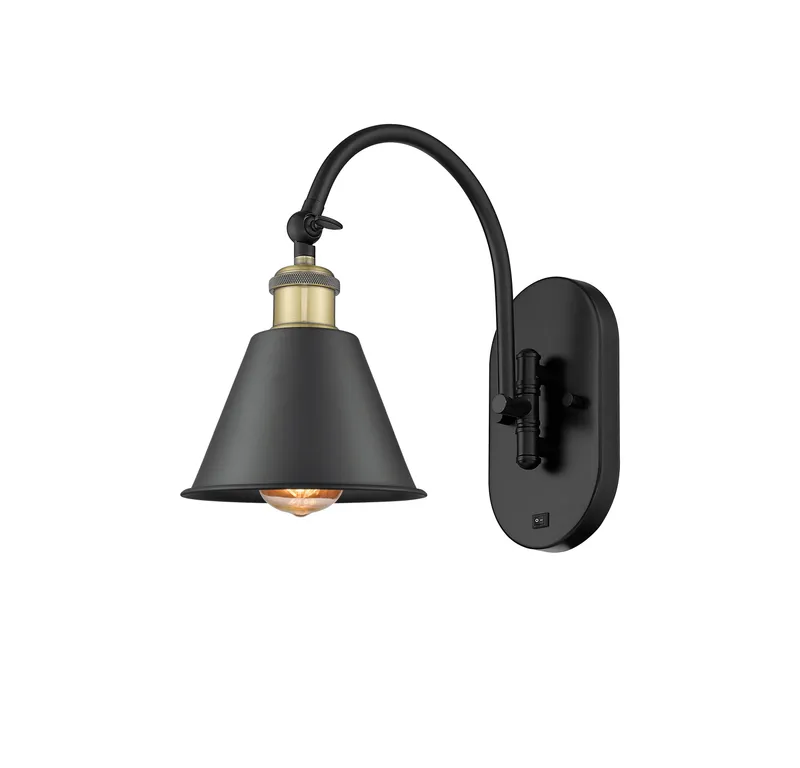 Ballston Industrial, Farmhouse, Restoration-Vintage Nestbrook Swing Arm — Modern Lights LED Wall Lights  