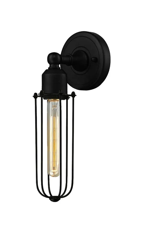 Austere Industrial, Modern Contempo, Restoration-Vintage Muselet Sconce — Modern Lights LED Wall Lights  