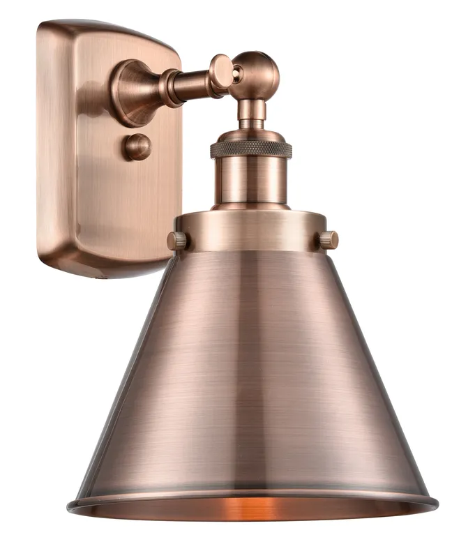 Ballston Urban Industrial, Farmhouse, Restoration-Vintage Appalachian Sconce — Modern Lights LED Wall Lights  